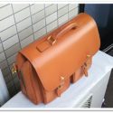 ヌメ革のバッグを防水加工してみた